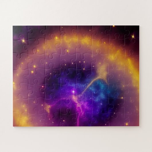 Puzzle Mystical Purple Magical Figure du Cosmos (Horizontal)