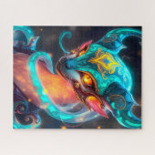 Puzzle Mystical Turquoise Ethereal Creature (Horizontal)