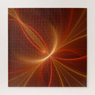 Puzzle Mystique Abstrait Fractal Art Moderne Couleurs cha