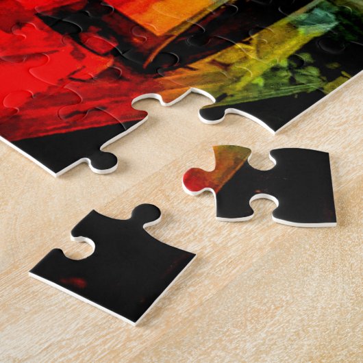 Puzzle Mystique coloré (Côté)