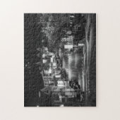 Puzzle Mystique du centre CT en noir et blanc (Vertical)