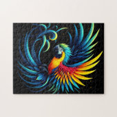 Puzzle Mystique du perroquet tropical (Horizontal)