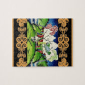 Puzzle Mythologique Lion (Horizontal)