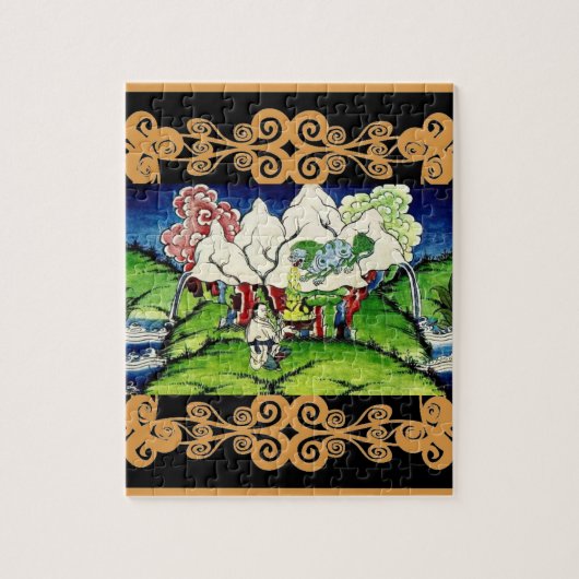 Puzzle Mythologique Lion (Vertical)