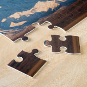 Puzzle N.A., États-Unis, Alaska.  Mont McKinley à Denali (Côté)