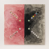 Puzzle N° A (série Atom) | Hilma af Klint | (Horizontal)