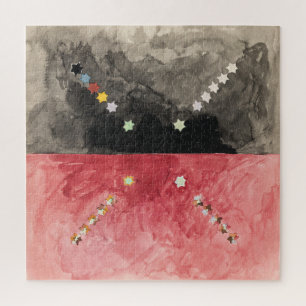 Puzzle N° A (série Atom)   Hilma af Klint  