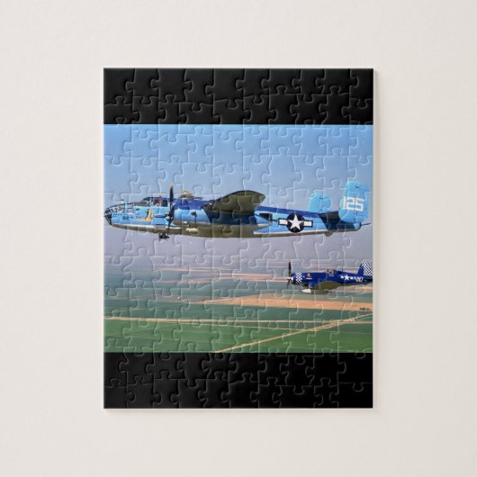 Puzzle N. Américain, B-25, aviation 1943_Classic (Vertical)