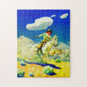 Puzzle N.C. Wyeth cowboy (Vertical)