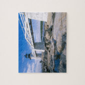 Puzzle NA, USA, Maine, Port Clyde. Point Marshall (Vertical)
