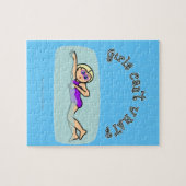 Puzzle Nage de nageuse légère (Horizontal)