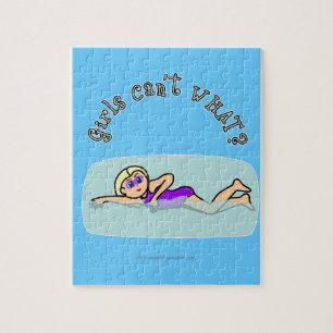 Puzzle Nage de nageuse légère