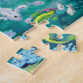 Puzzle Nage de vacances tropicale (Côté)