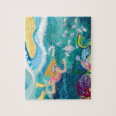 Puzzle Nage de vacances tropicale (Vertical)