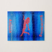 Puzzle Nager Sous L'Eau Filles (Horizontal)