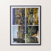 Puzzle Nairobi - Kenya - Mosaic - (Vertical)