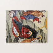 Puzzle Naissance du Christ Icône chrétienne orthodoxe (Horizontal)