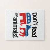 Puzzle N'alimentez pas les animaux (Horizontal)