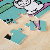 Puzzle NaMEOWste Cute Cats en Poses de Yoga (Côté)