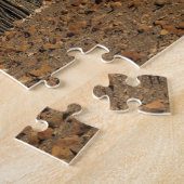 Puzzle Namibie Afrique Himba Établissement Structures (Côté)