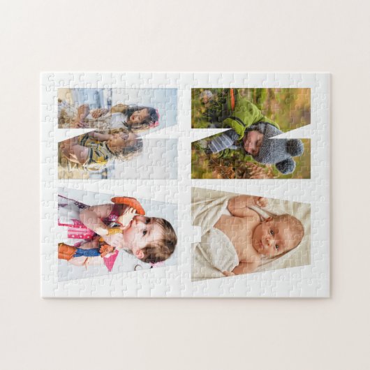 Puzzle Nana Photo Collage Keepsaké (Horizontal)