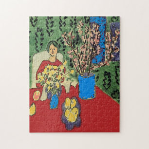 Puzzle Nancy avec fleurs