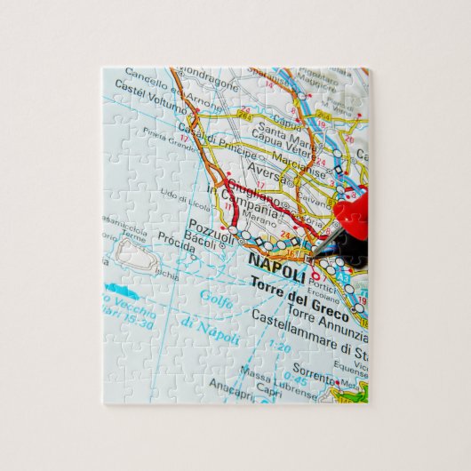 Puzzle Naples (Naples), Italie (Vertical)