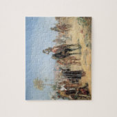 Puzzle Napoléon arrivant à une oasis d'Egyptien (l'huile (Vertical)