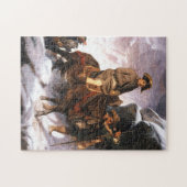 Puzzle Napoleon Bonaparte Crossing Alps Paul Delaroche (Horizontal)