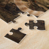 Puzzle Napoléon chevauchant un chat de bataille géant (Côté)