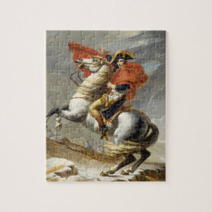 Puzzle Napoléon Traverser les Alpes par Jacques Louis Dav
