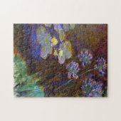 Puzzle Nappes phréatiques et Agapanthus Monet Art (Horizontal)