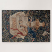 Puzzle Narcisse au Puits, Tapisserie Médiévale (Horizontal)