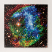 Puzzle NASA Supernova Remnant W49B Gamma Ray Burst Photo (Horizontal)