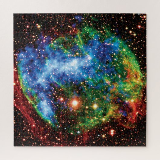 Puzzle NASA Supernova Remnant W49B Gamma Ray Burst Photo (Vertical)