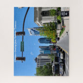 Puzzle Nashville Tennessee. Salutations de Noël (Vertical)