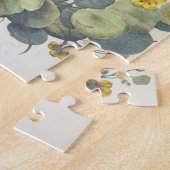 Puzzle Nasturces et marguerites : 1.Nasturtium Indicum ; (Côté)