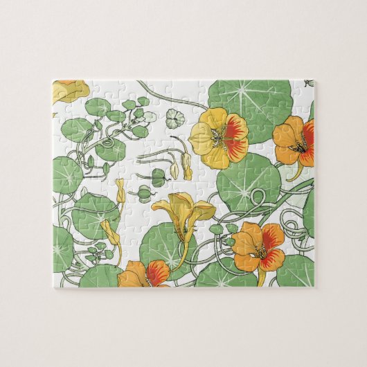 Puzzle Nasturtiums (Horizontal)