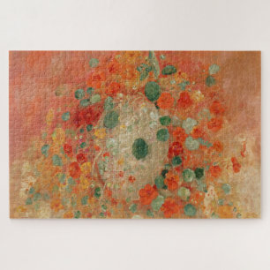 Puzzle Nasturtiums (1905) par Odilon Redon