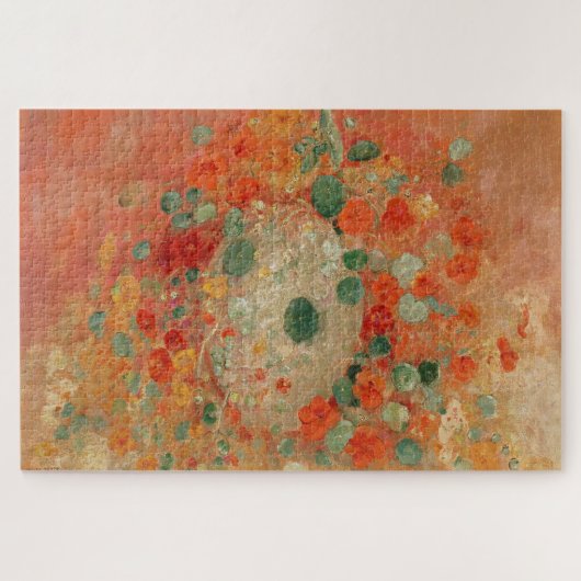 Puzzle Nasturtiums (1905) par Odilon Redon (Horizontal)