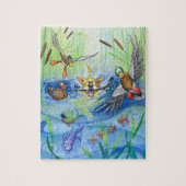 Puzzle Natation avec Turbo (Vertical)