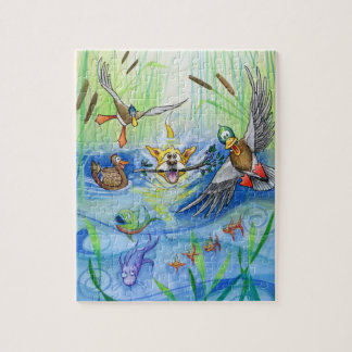 Puzzle Natation avec Turbo