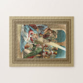 Puzzle Nativité Avec Les Hommes Sages (Horizontal)