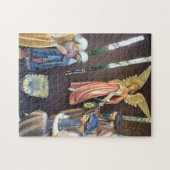 Puzzle Nativité de Noël. M, J, Angel. Sanibel Est., USA. (Horizontal)