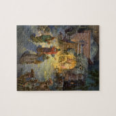 Puzzle Nativité de Noël Vintage avec Magi Visite (Horizontal)