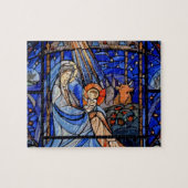 Puzzle Nativité du style Verre Trait (Horizontal)