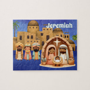 Puzzle Nativité personnalisée