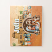 Puzzle Nativité personnalisée (Vertical)