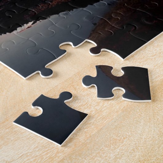 Puzzle Nature Beauté Tranquille Reflétant Dans L'Eau Calm (Côté)