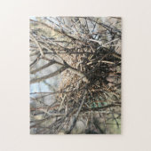 Puzzle Nature du nid d'oiseaux abandonné (Vertical)